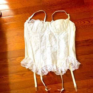 white corset NWOT